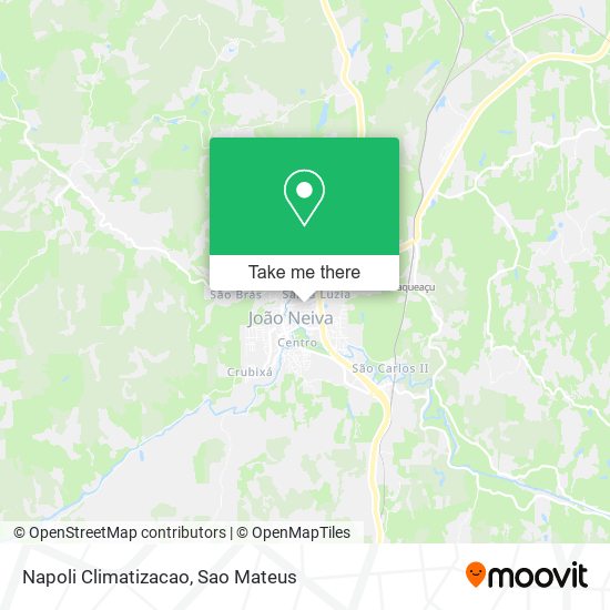 Napoli Climatizacao map