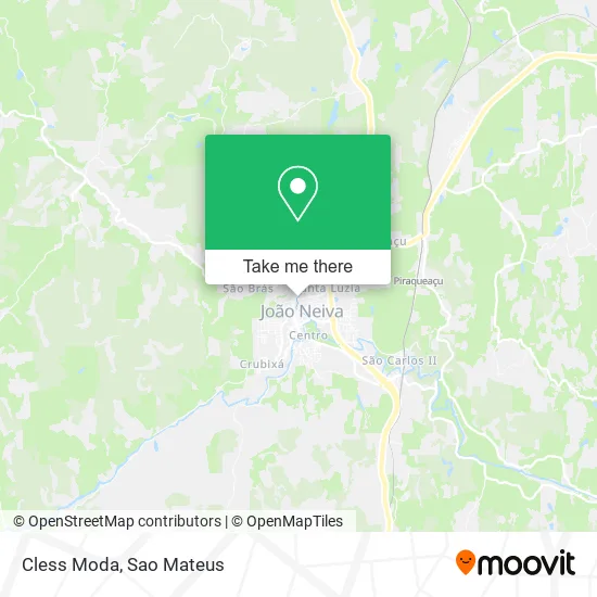 Cless Moda map