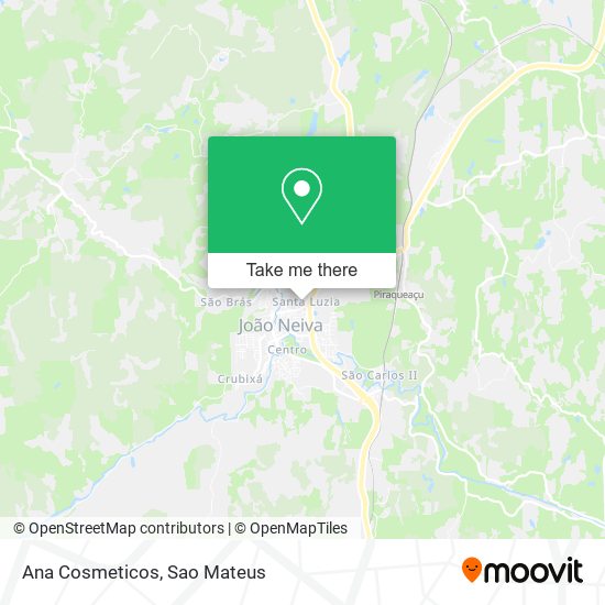 Ana Cosmeticos map