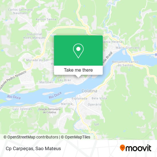Cp Carpeças map