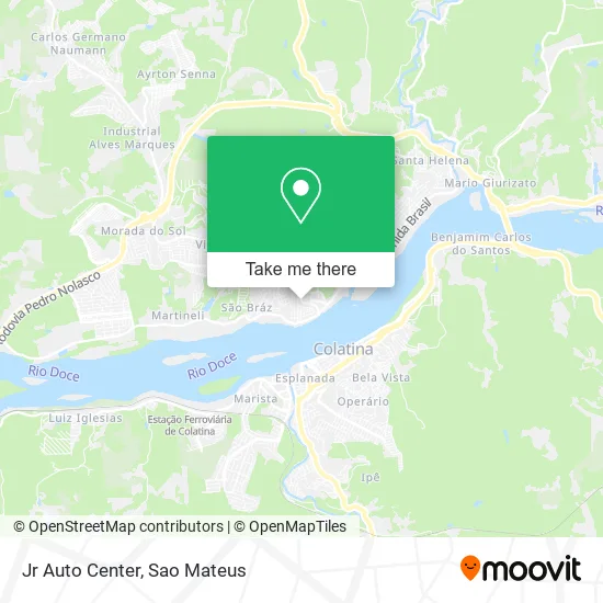 Jr Auto Center map