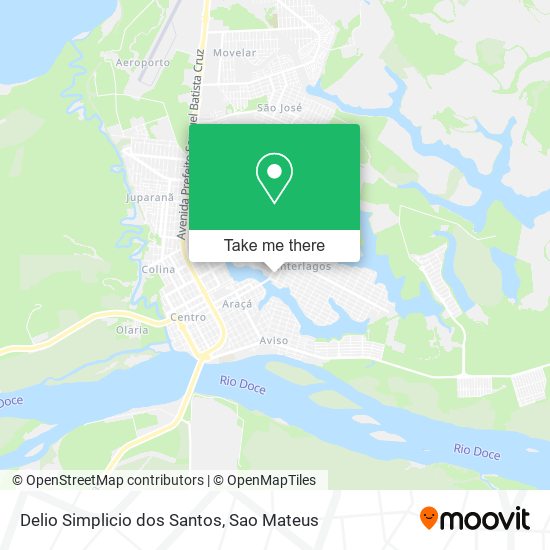 Delio Simplicio dos Santos map
