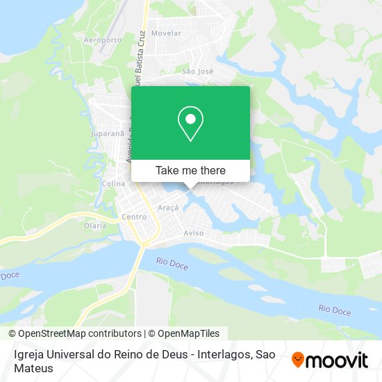 Igreja Universal do Reino de Deus - Interlagos map
