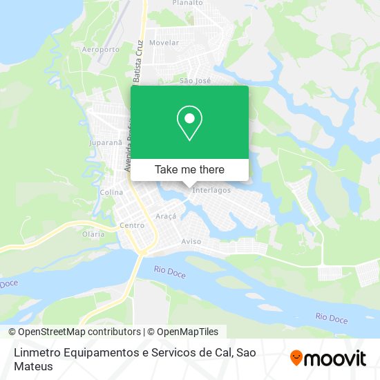 Linmetro Equipamentos e Servicos de Cal map