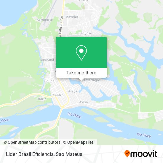 Lider Brasil Eficiencia map