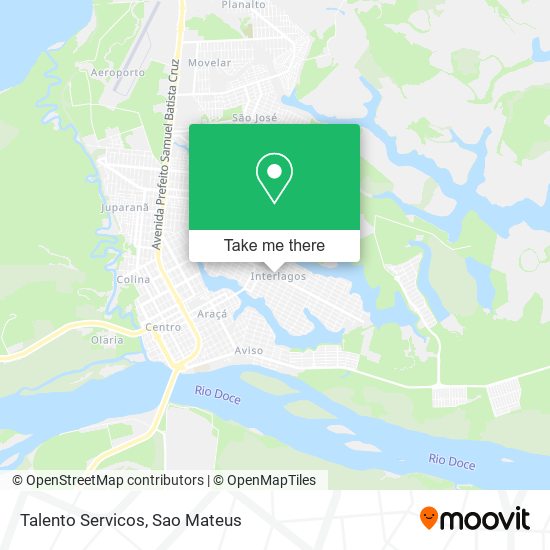 Talento Servicos map