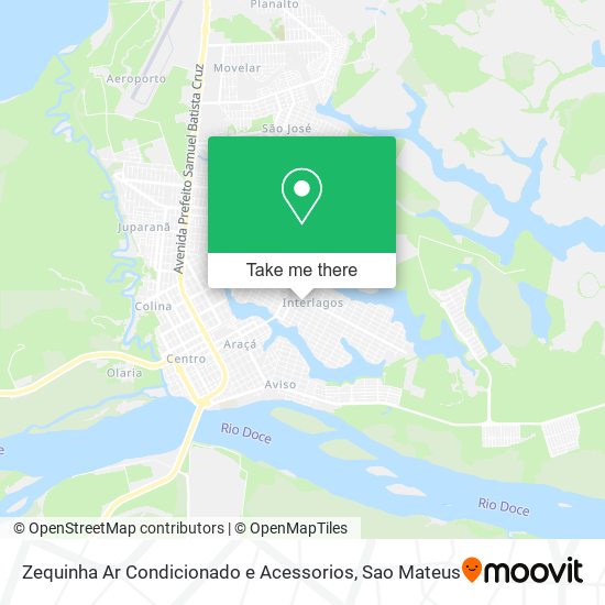 Mapa Zequinha Ar Condicionado e Acessorios