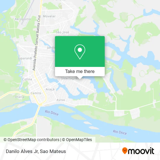 Danilo Alves Jr map
