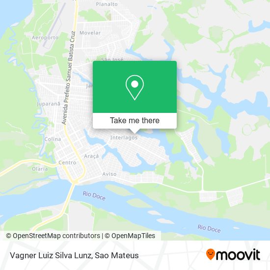 Vagner Luiz Silva Lunz map