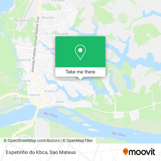 Espetinho du Kbca map