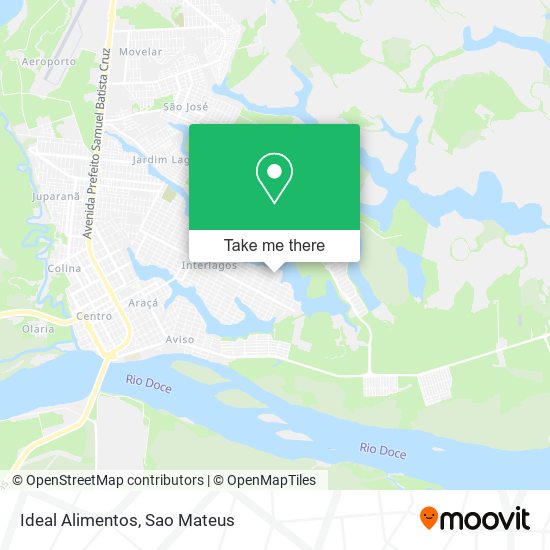 Ideal Alimentos map