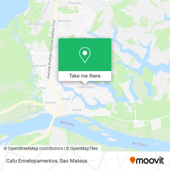 Cafu Envelopamentos map
