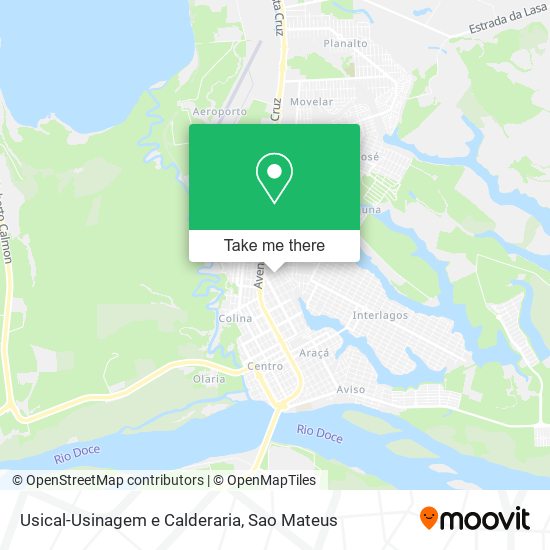 Usical-Usinagem e Calderaria map