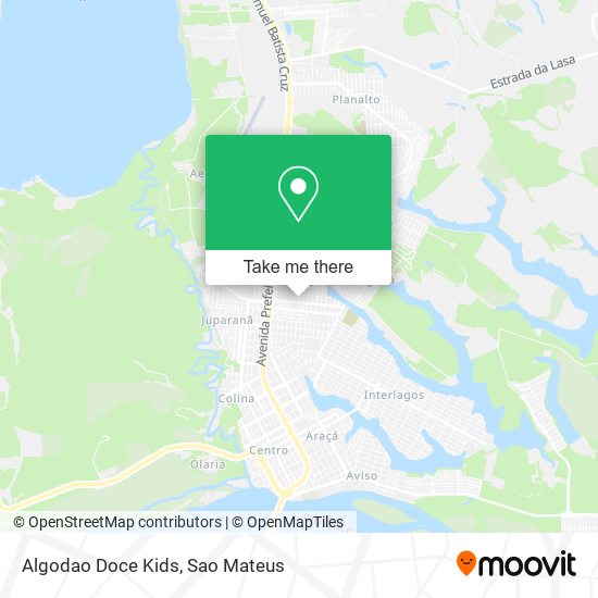 Algodao Doce Kids map