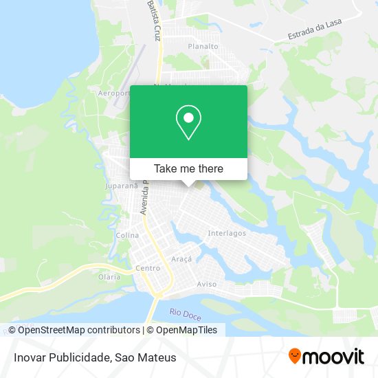Inovar Publicidade map