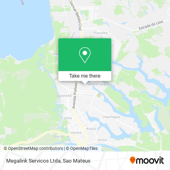 Mapa Megalink Servicos Ltda