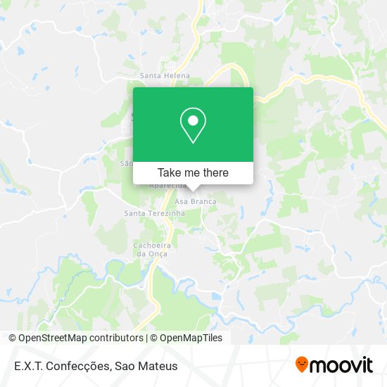 E.X.T. Confecções map