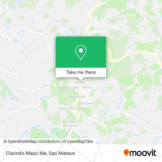 Clarindo Mauri Me map