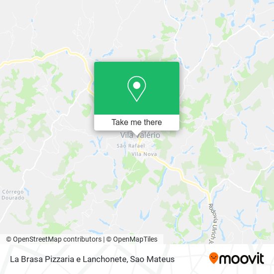 La Brasa Pizzaria e Lanchonete map