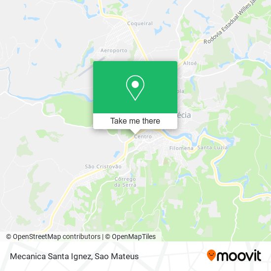 Mecanica Santa Ignez map
