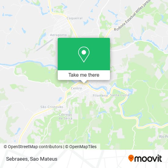 Sebraees map