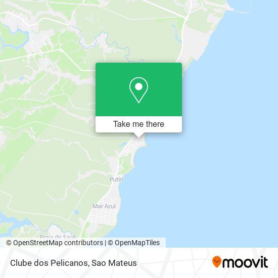Clube dos Pelicanos map