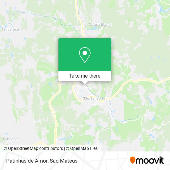 Patinhas de Amor map
