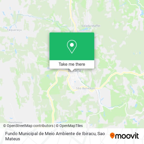 Fundo Municipal de Meio Ambiente de Ibiracu map
