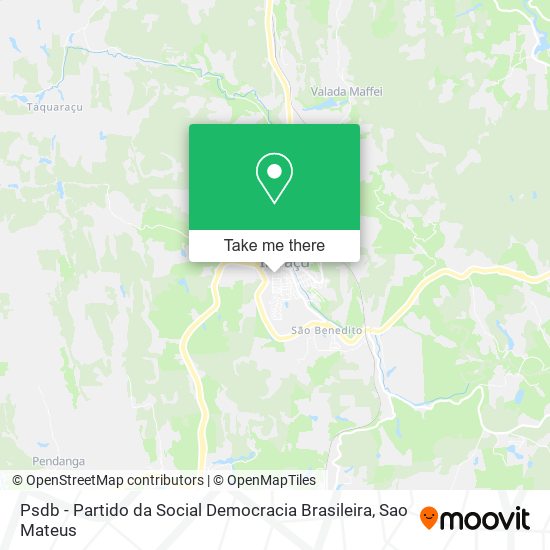 Psdb - Partido da Social Democracia Brasileira map