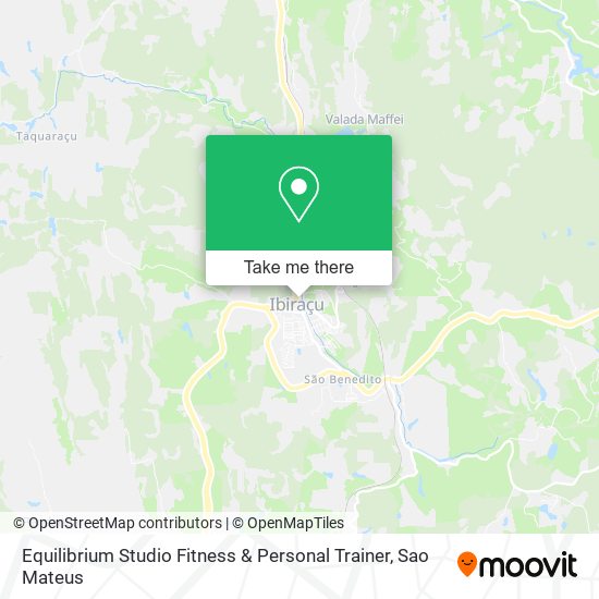 Equilibrium Studio Fitness & Personal Trainer map