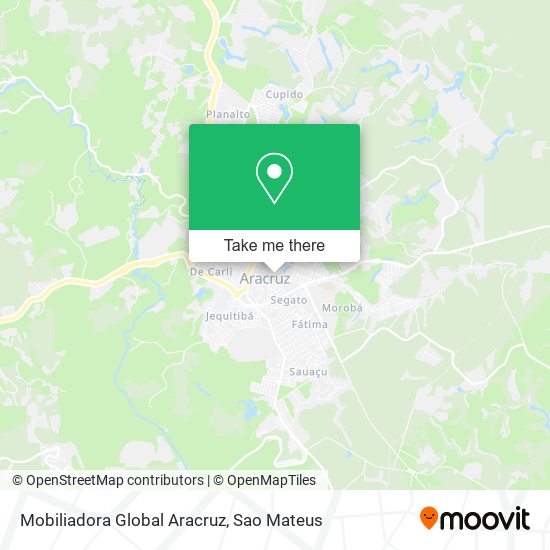 Mapa Mobiliadora Global Aracruz
