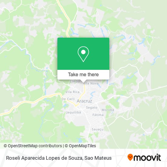 Mapa Roseli Aparecida Lopes de Souza