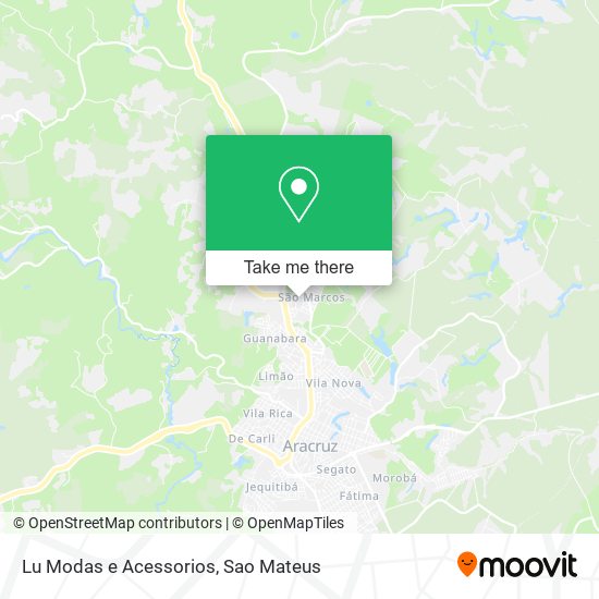 Lu Modas e Acessorios map