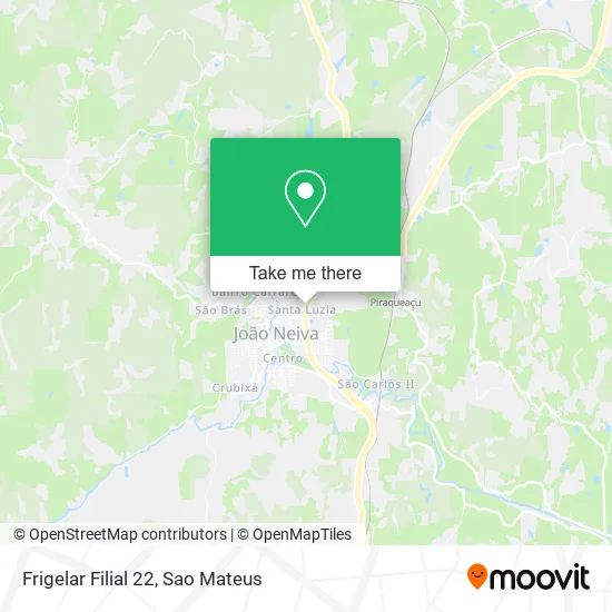Frigelar Filial 22 map