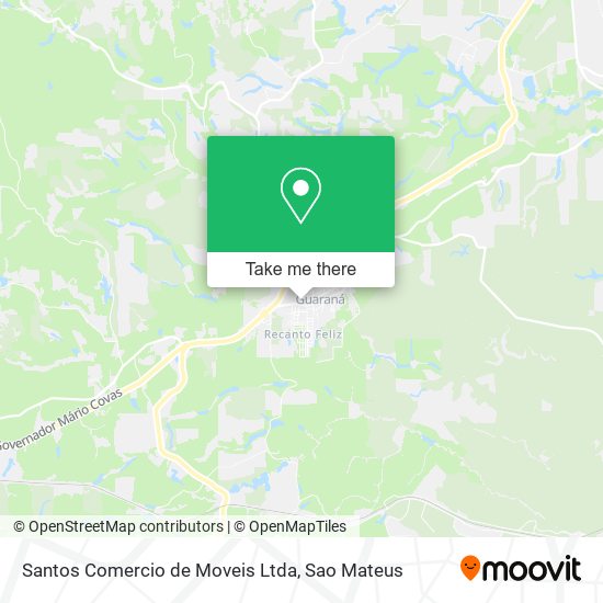 Santos Comercio de Moveis Ltda map