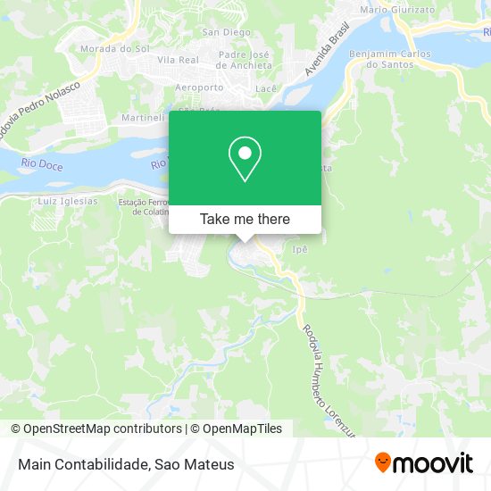 Main Contabilidade map