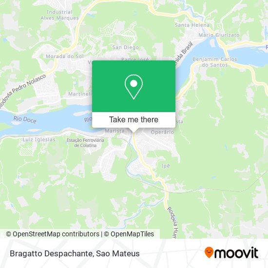Bragatto Despachante map
