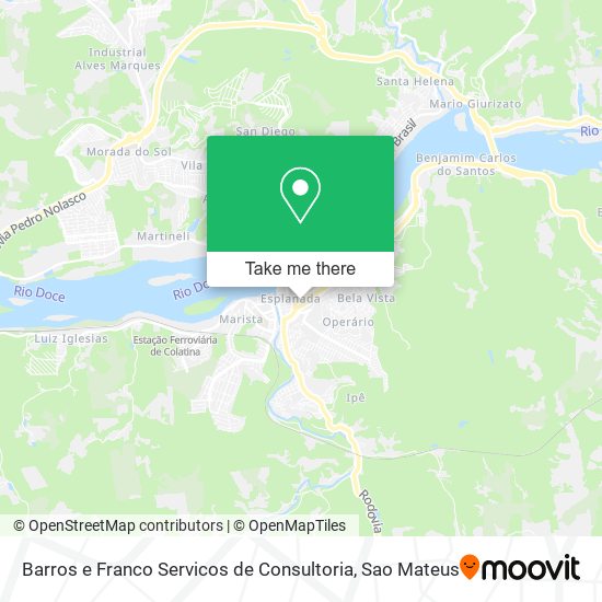 Barros e Franco Servicos de Consultoria map