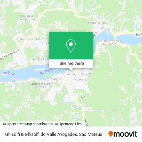Ghisolfi & Ghisolfi do Valle Avogados map