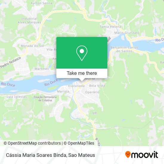 Cássia Maria Soares Binda map