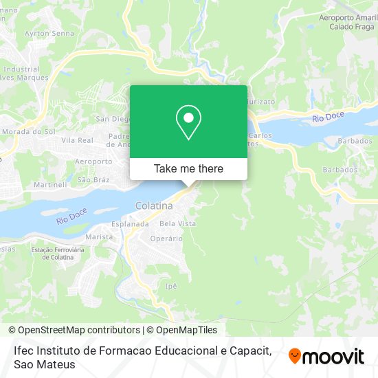 Ifec Instituto de Formacao Educacional e Capacit map