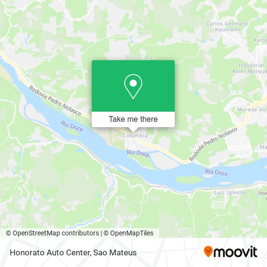 Honorato Auto Center map