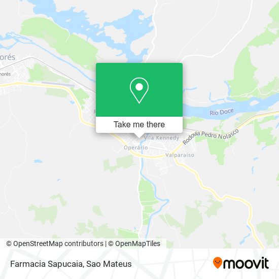 Farmacia Sapucaia map