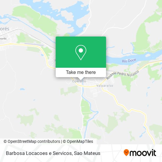 Barbosa Locacoes e Servicos map