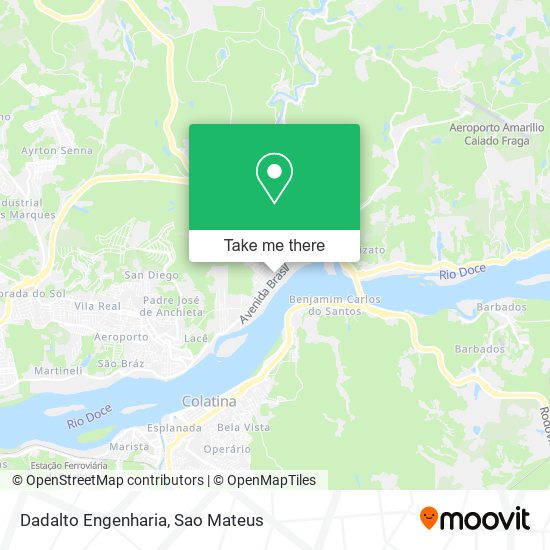 Dadalto Engenharia map