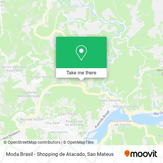 Moda Brasil - Shopping de Atacado map