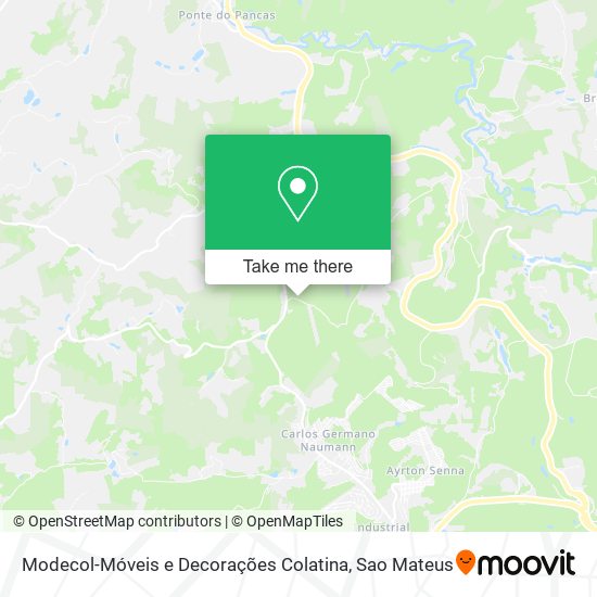 Modecol-Móveis e Decorações Colatina map