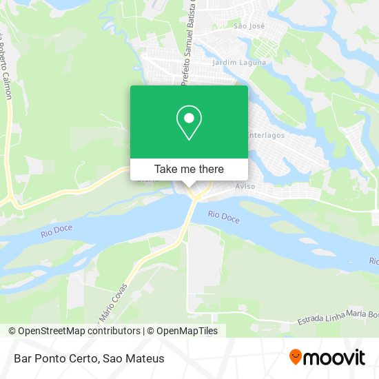 Bar Ponto Certo map