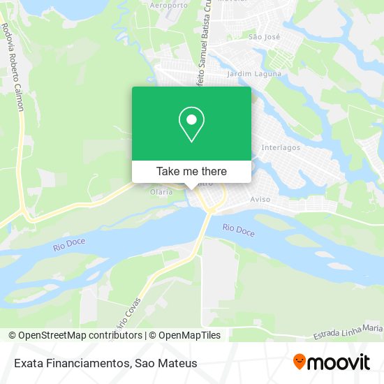 Exata Financiamentos map