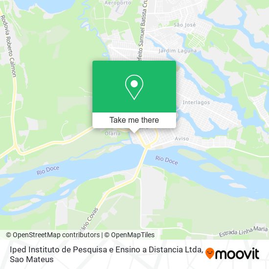Iped Instituto de Pesquisa e Ensino a Distancia Ltda map